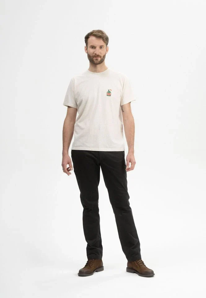 SADHIL T-Shirt Artist Edition Josha Cream Blend / succo di mela - Bild 4