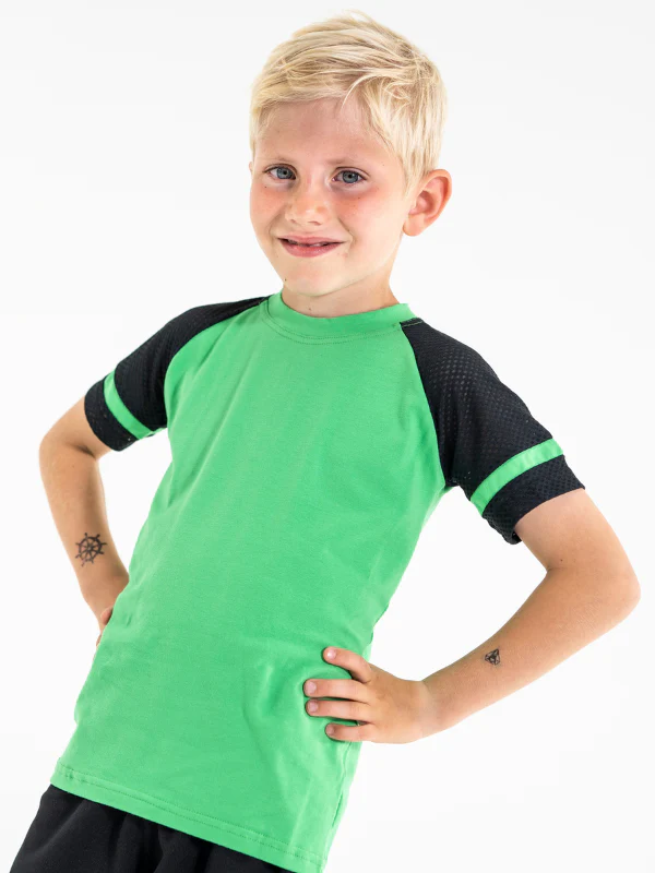T-shirt | NS-169 Green-Black - Bild 5