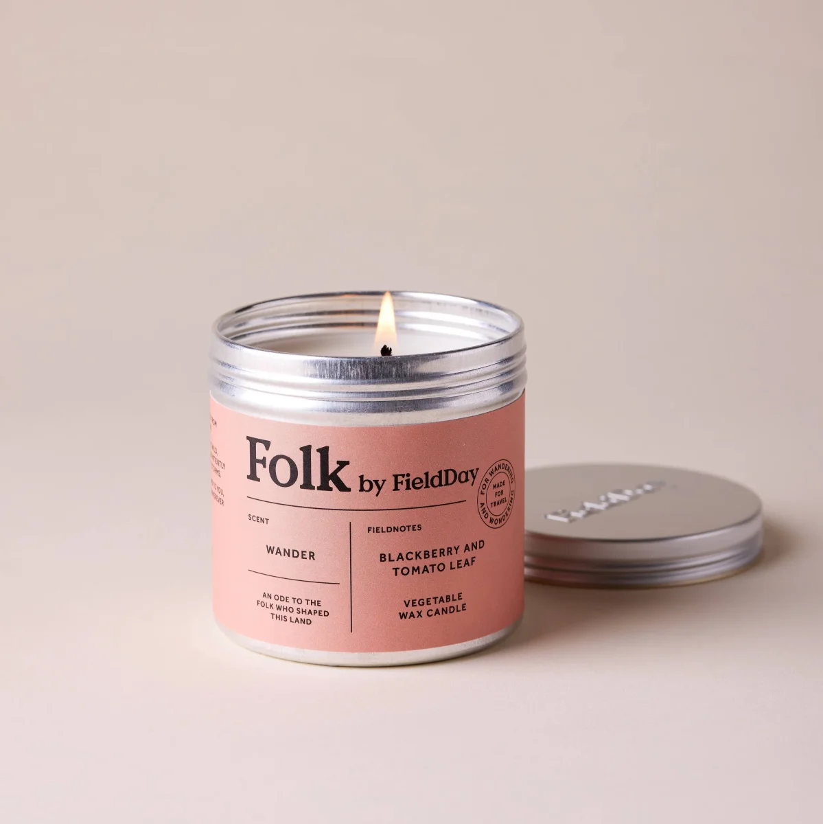 Doftljus 45hr Sojavax - Svartvinbär & Tomatblad