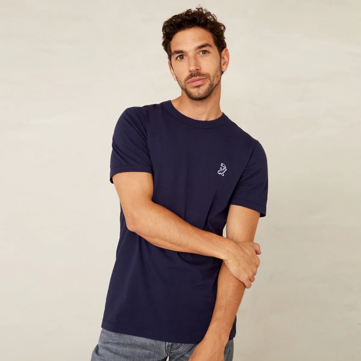 Darius T-shirt Carp Navy - KINGS OF INDIGO - Bild 2