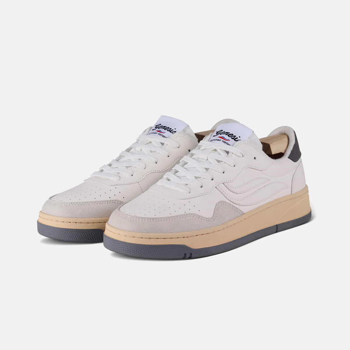 Soley-2 Vegan French Grey White - Men´s - GENESIS